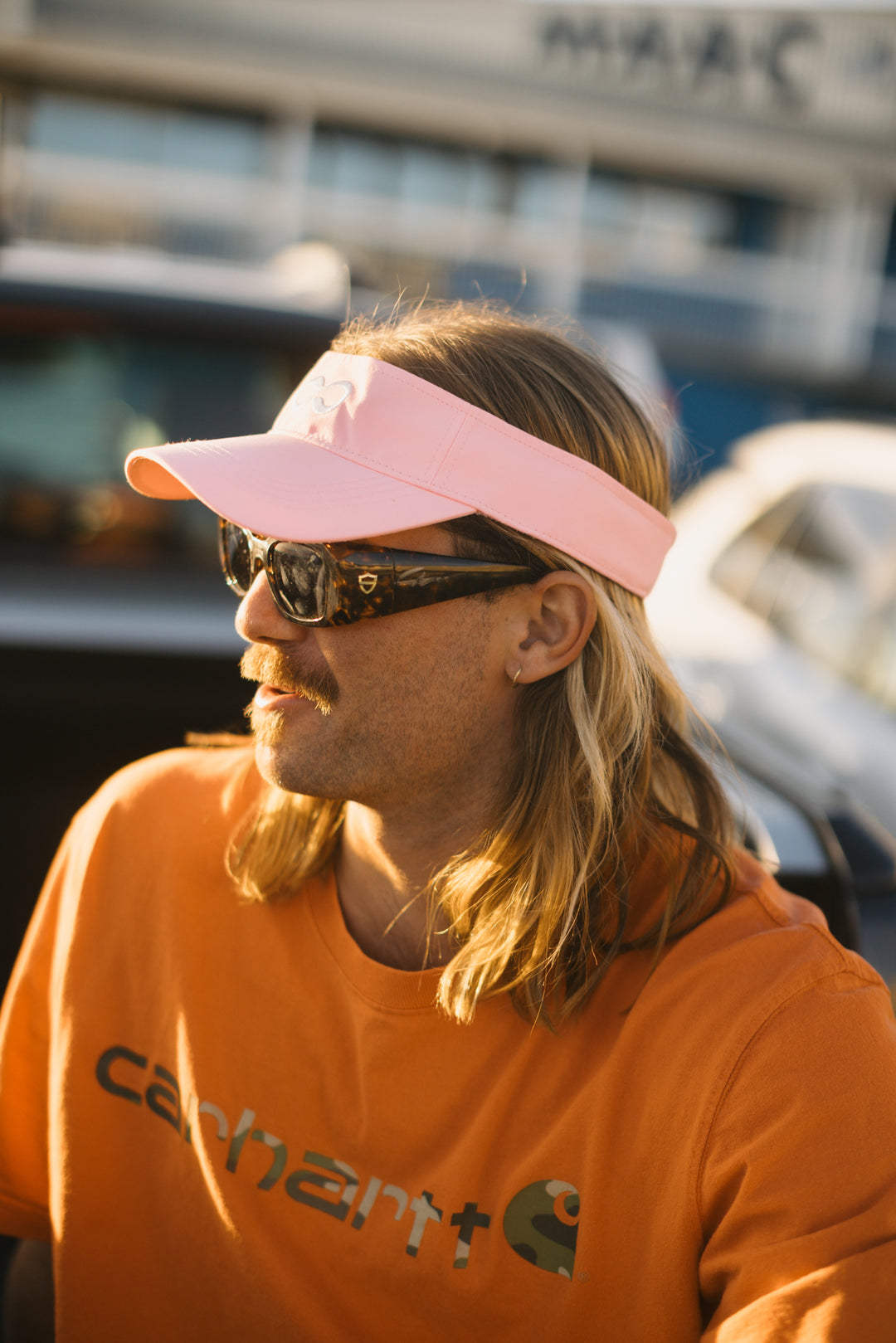 Flamingo Pink x Skye Visor